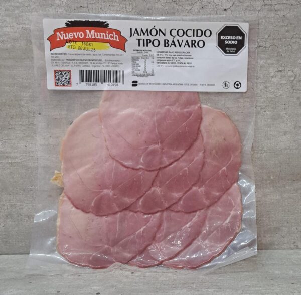 Jamon cocido tipo bavaro