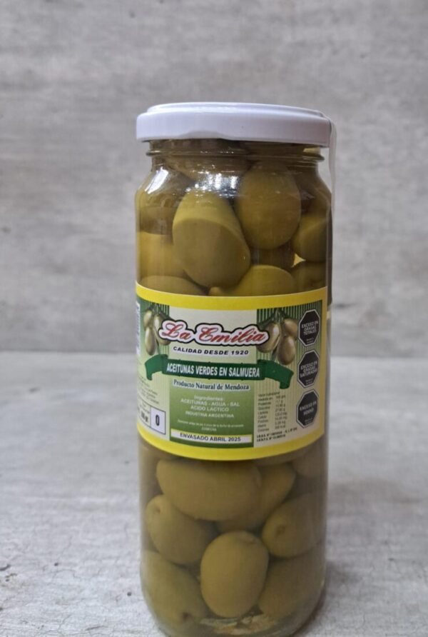 Aceitunas verdes - negras